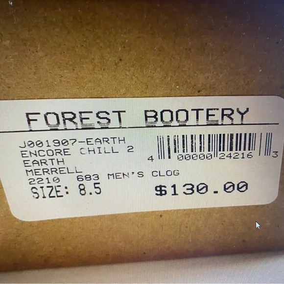 Brand new! Merrell Encore Chill 2 Clog Men’s Size 8.5 - Picture 4 of 4